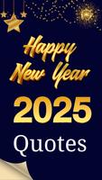 Happy New Year 2025 Quotes الملصق