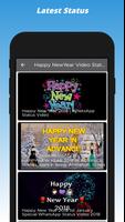 Happy New Year Status Video,Text And Images Wishes capture d'écran 3