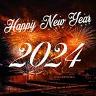 Icona Happy New Year 2024 Wallpaper