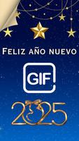 Feliz año nuevo gif 2025 постер