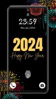 happy new year wallpaper 2024 Affiche