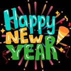 Happy New Year WAStickers 2024 आइकन