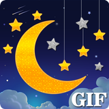 Bonne nuit gif icône