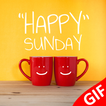 Happy Sunday GIF アイコン