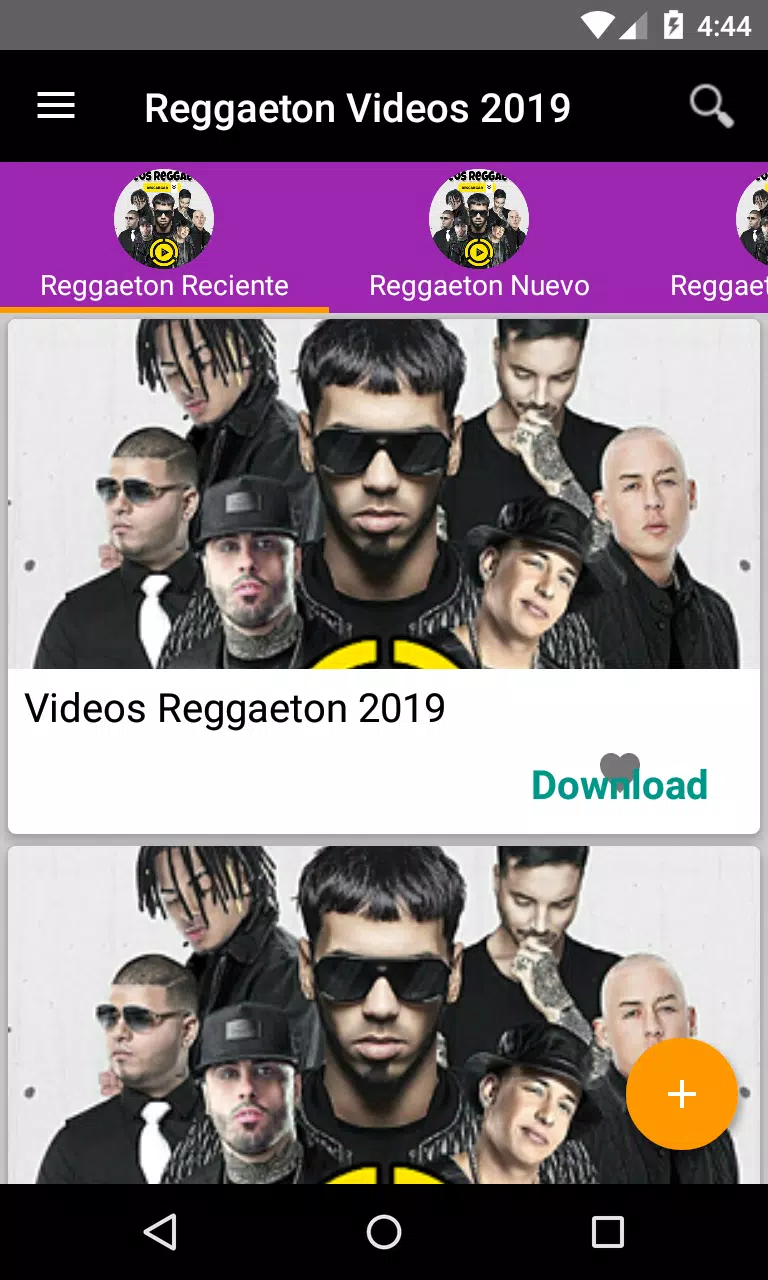 Descarga de APK de Descargar Reggaeton Videos para Android