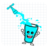 Happy Water Glass icône