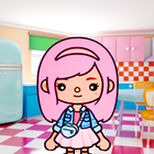 Happy Toca boca Life World Tip アイコン