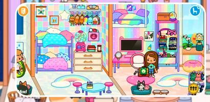 Happy Toca boca Life World Tip ảnh chụp màn hình 1