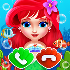 Baby Princess Mermaid Phone icono