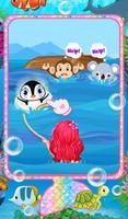 Baby Princess Mermaid Phone plakat