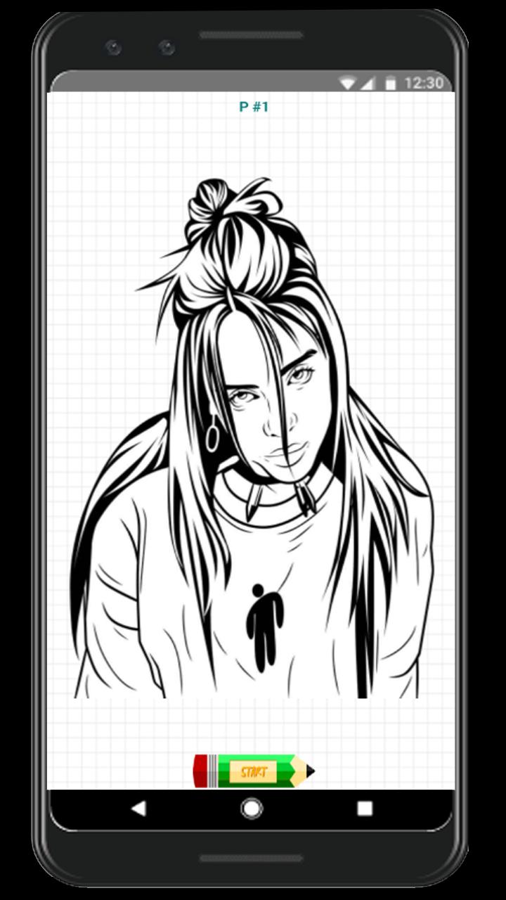 How To Draw Billie Eilish Step By Step For Android Apk Download