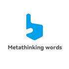 Metathinking words icon