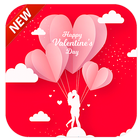 Messages Happy Valentine's Day 2021 icône