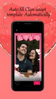Happy Valentine's Day in Brazil - Video Editor ảnh chụp màn hình 1