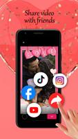 Happy Valentine's Day in Brazil - Video Editor ảnh chụp màn hình 2