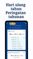 Kalkulator Usia: Tanggal Lahir screenshot 1