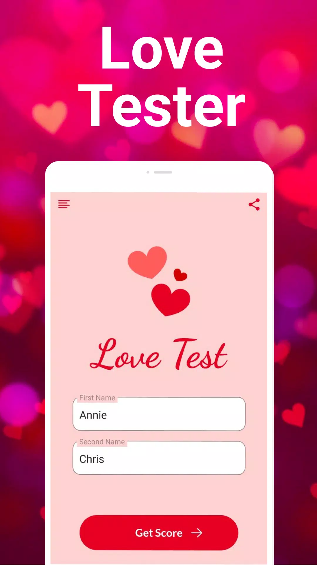 Love Test- Real Love tester, N for Android - Free App Download