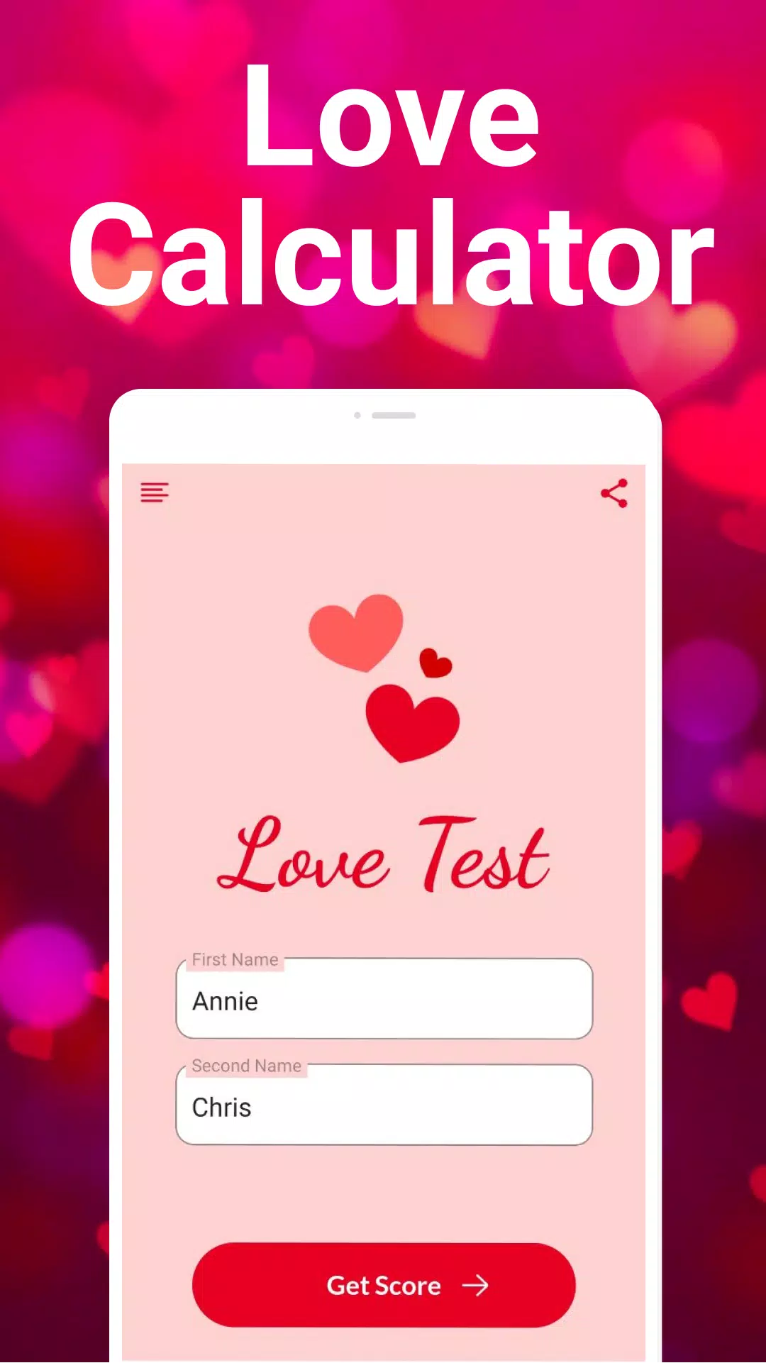 Calculadora do amor real amor – Apps no Google Play