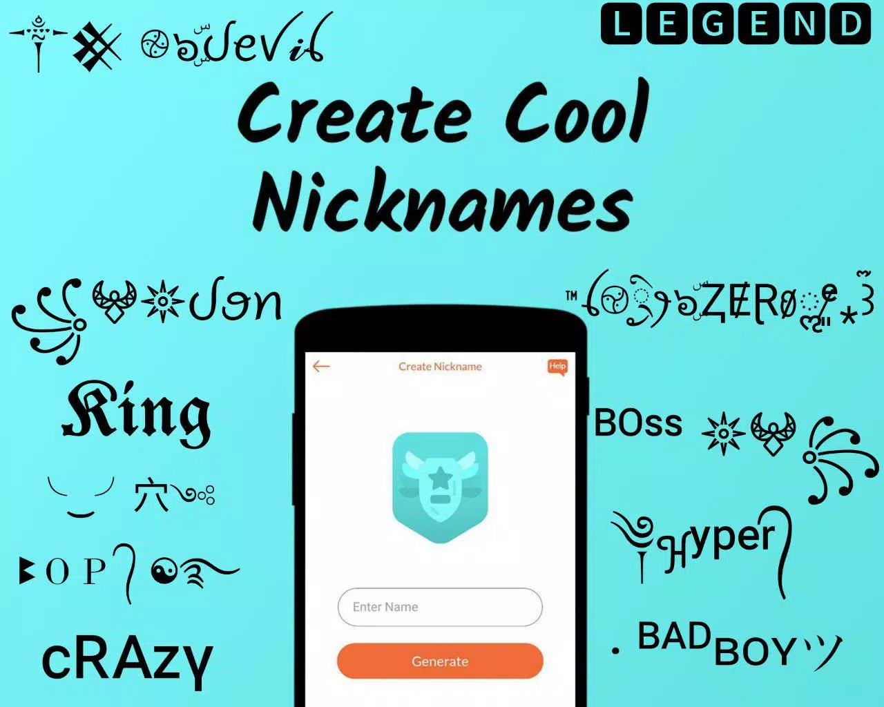 Nickname Fire: Nickfinder App for Android - APK Download