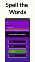 English Learning Spelling Quiz تصوير الشاشة 1