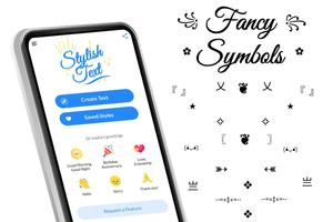 Stylish Text الملصق