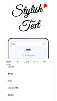 برنامه‌نما Stylish Text عکس از صفحه