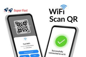 WiFi QR-Code-Scanner Plakat