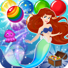 Bubble Happy Mermaid : Fantasy World آئیکن