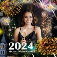 New Year Photo Editor plakat
