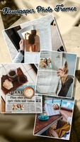 News Paper Photo Frame постер