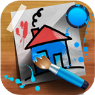 Drawing Coloring Game & Book icône