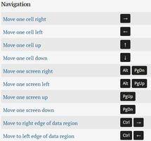 Excel Shortcut Keys capture d'écran 1