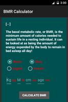 BMR Calculator capture d'écran 1