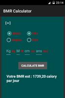 BMR Calculator capture d'écran 2