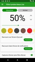 Filtre lumière bleue Lite capture d'écran 2