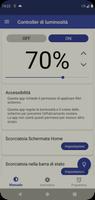1 Schermata Controller di luminosità