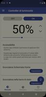 2 Schermata Controller di luminosità