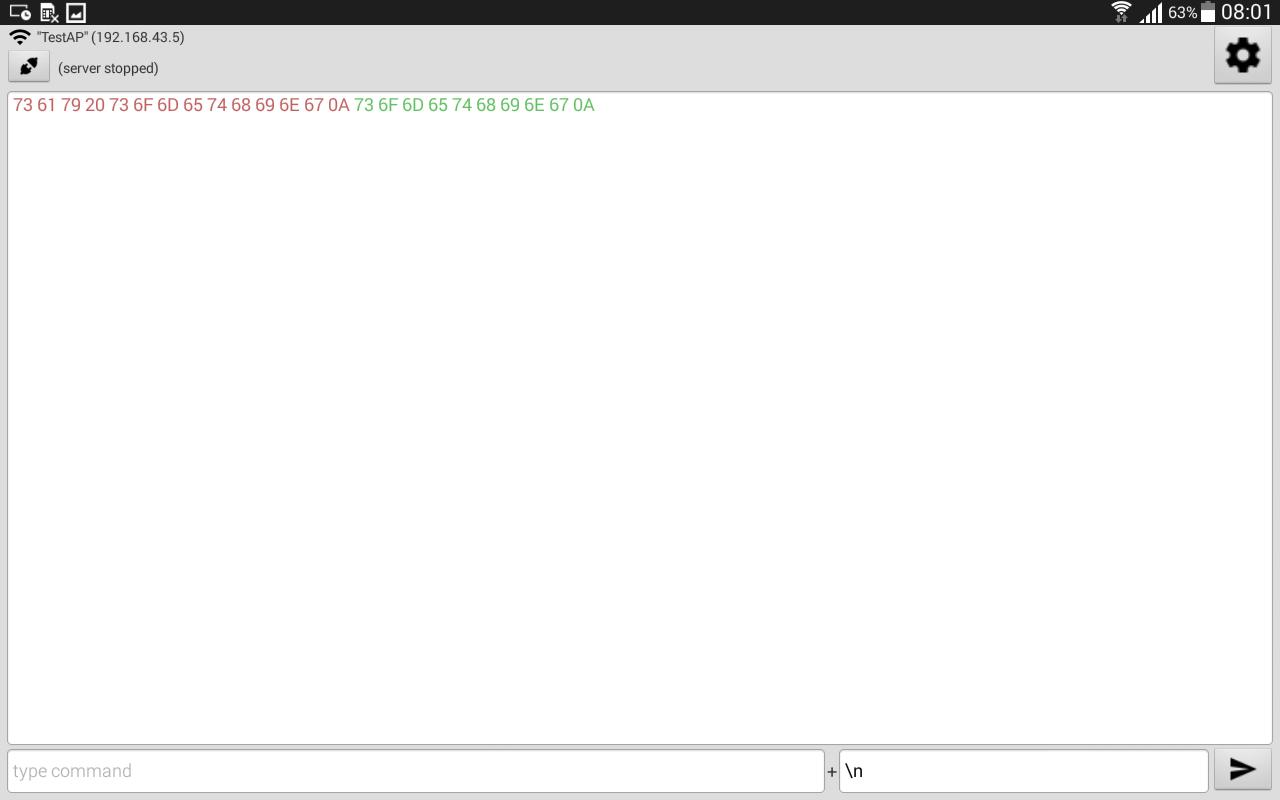 TCP Terminal. Udp Terminal.