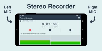 Stereo Sound Recorder پوسٹر
