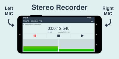 Sound Recorder Pro پوسٹر