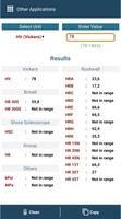 Hardness Converter syot layar 1