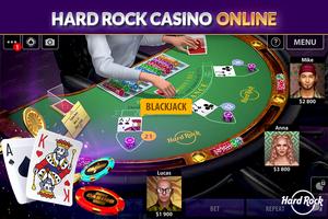 Hard Rock Blackjack & Casino Plakat