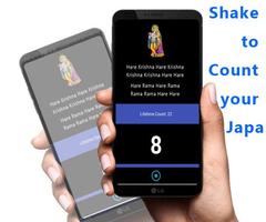 Shake to Count : Hare Krishna Japa Counter Affiche
