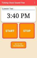 Ticking Clock Sound App পোস্টার