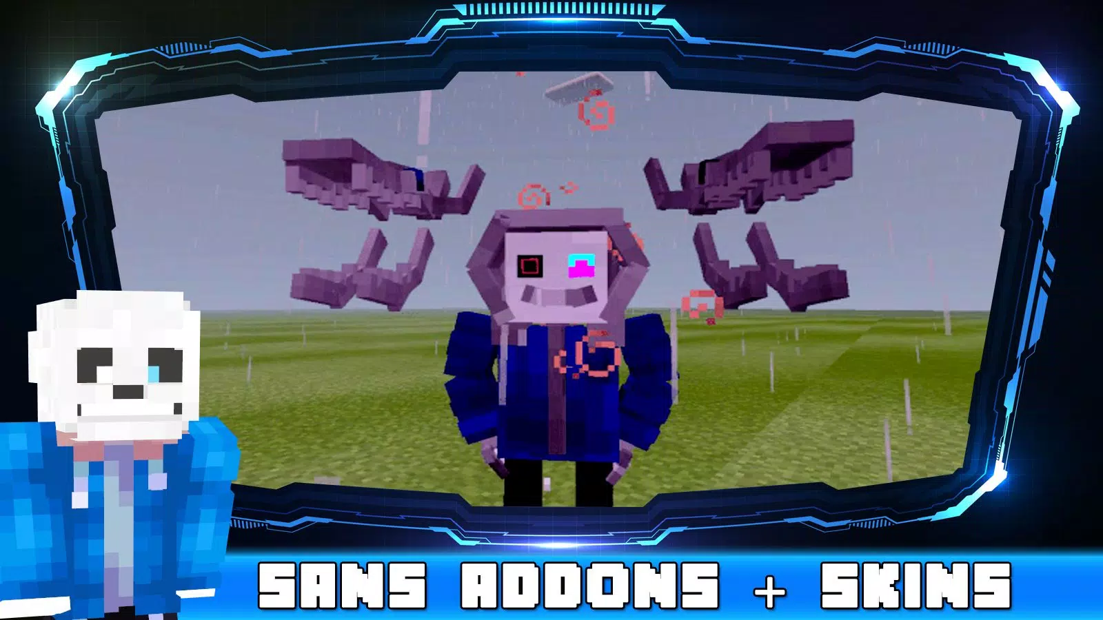 FNF dust sans  Minecraft Skin