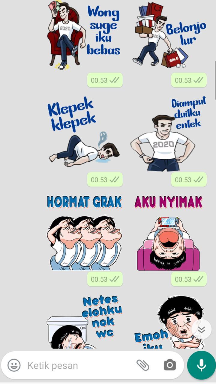 Stiker Jawa Lucu Koplak For Android Apk Download