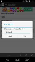PPI Calculator captura de pantalla 2
