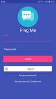 Ping Me الملصق