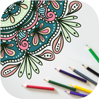 Mandala Coloring Book - Free Color Pages أيقونة