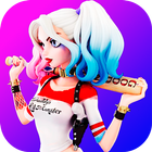 Harley Quinn Stickers icon
